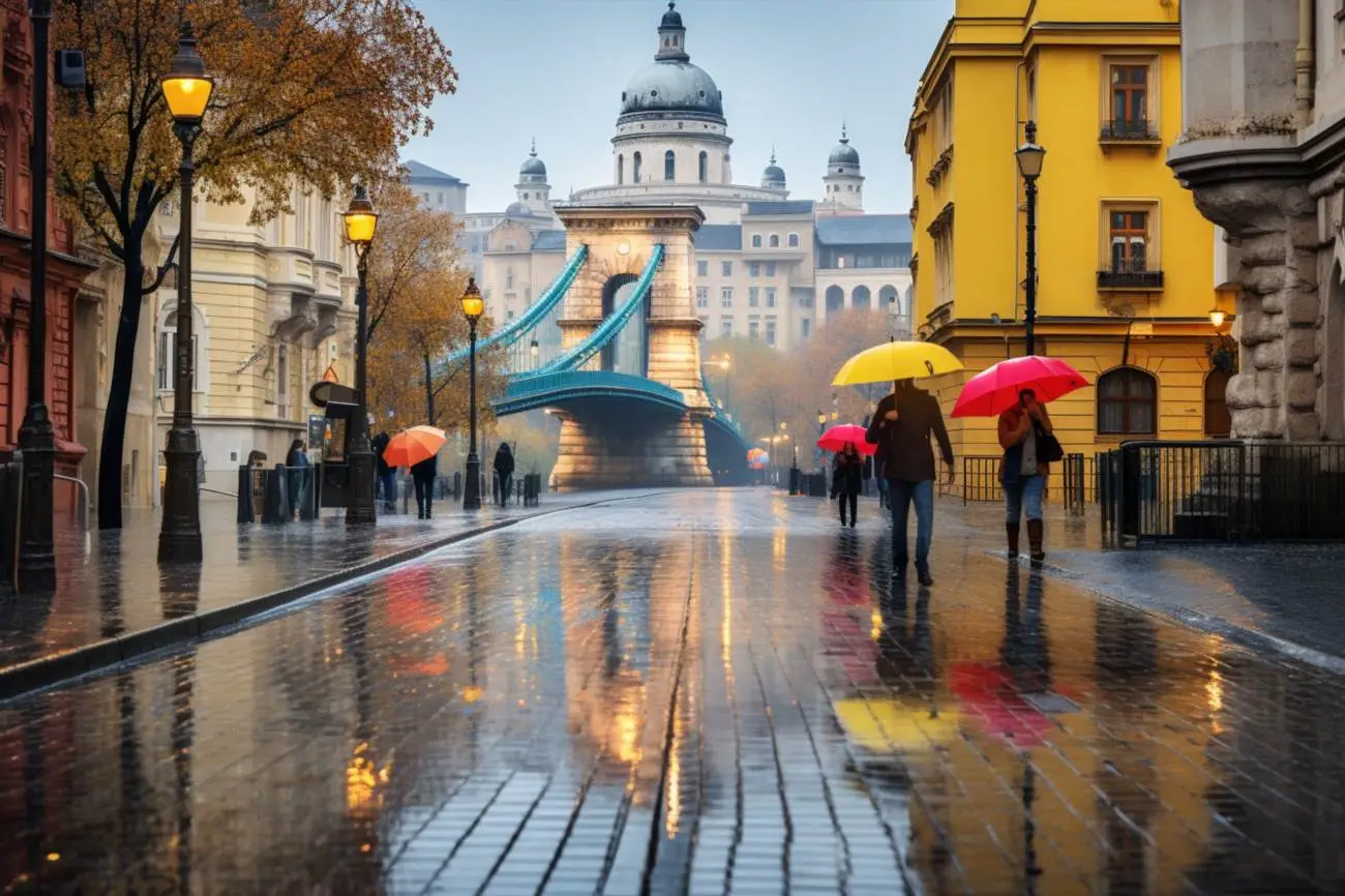 Budapest látnivalók esőben